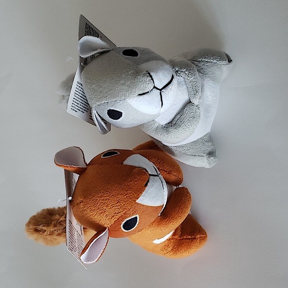 Squirrel squeaky toy set - Picture 2 of 5